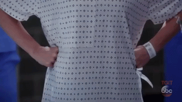 Grey'S Anatomy Superhero Pose GIF