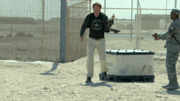 conan obrien middle finger GIF by Team Coco