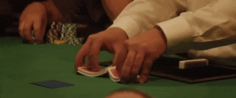 poker shuffling GIF by Molly’s Game