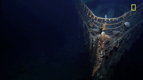 titanic sinking animation national geographic