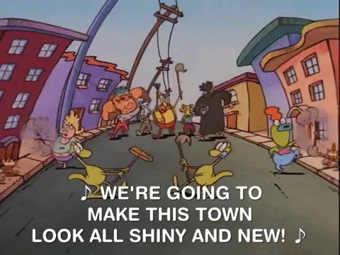 rockos modern life nicksplat GIF