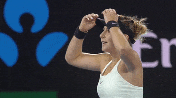 belinda bencic win GIF by Australian Open