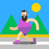 Animation Running GIF by Dave Gamez - Find & Share on GIPHY