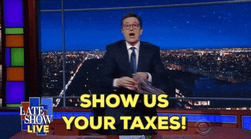 Stephen Colbert Tax Day GIF by The Late Show With Stephen Colbert