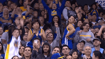 so much going on golden state warriors GIF by NBA