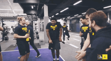michigan football dancing GIF by Michigan Athletics