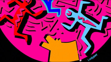 haring new york GIF by ladypat