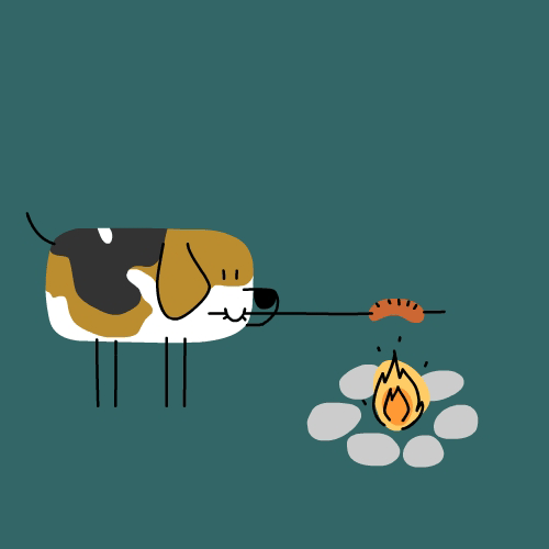 Hungry Sausage GIF by CsaK Find & Share on GIPHY