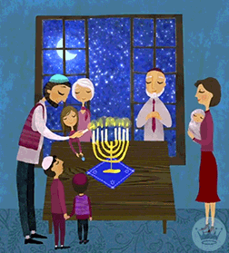 Image result for happy hanukkah gif