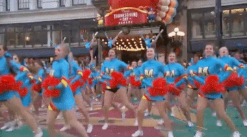 Nbc Cheerleaders GIF by The 94th Annual Macy’s Thanksgiving Day Parade