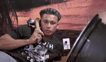 jersey shore you stalk my life GIF