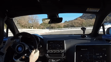 Alpine A110 Drift GIF
