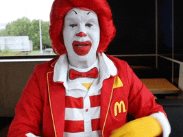 ronald mcdonald party GIF by McDonald's CZ/SK