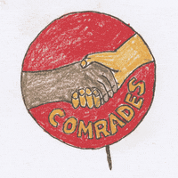 handshake socialism GIF by James Thacher