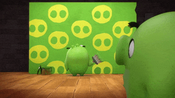 painting awww GIF by Angry Birds