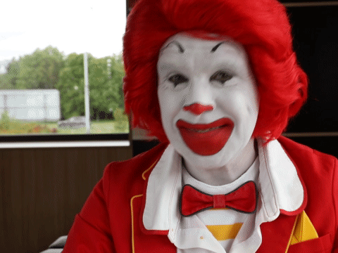 Ronald Mcdonald Hello GIF by McDonald's CZ/SK - Find & Share on GIPHY