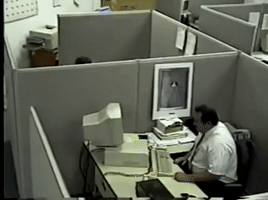 Angry Office GIF