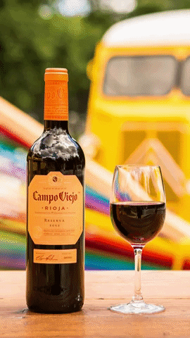 Red Wine Drinking GIF by Campo Viejo UK