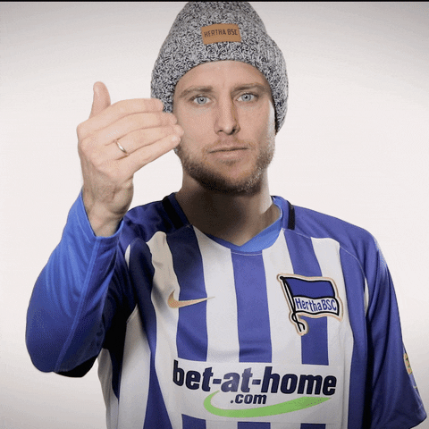 christmas come here GIF by Hertha BSC