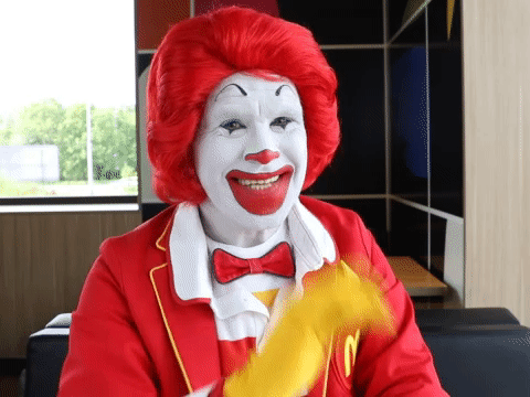 Image result for RONALD MCDONALD GIFS