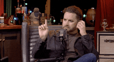 wave finger GIF by Rooster Teeth