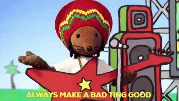 world peace thank you GIF by Rastamouse