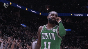 kyrie irving salute GIF by NBA