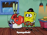 spongebob dying gif