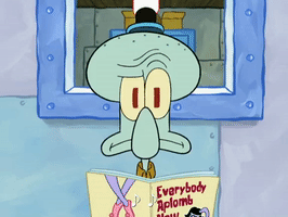 season 8 squidward's school for grown ups GIF by SpongeBob SquarePants