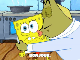 Season 5 Bonjour GIF by SpongeBob SquarePants