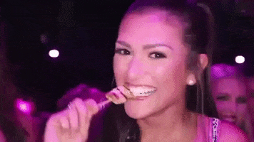 lollipop smile GIF by Miss Teen USA
