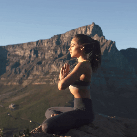 Yoga Peace GIF by adidas - Find & Share on GIPHY