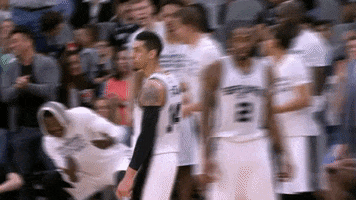 Rolling San Antonio Spurs GIF by NBA