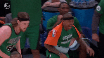 Boston Celtics Reaction GIF by NBA