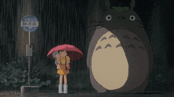 Raining Studio Ghibli GIF by Ghibli Fest 2017