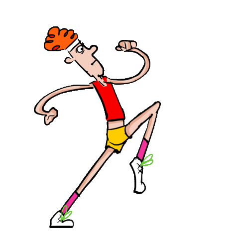 mariuszok biegacz_1 Sticker