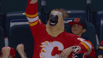 calgary flames GIF by NHL