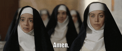 alison brie yes GIF by The Little Hours Movie