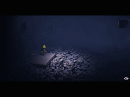 GameOverManu videogame indie game little nightmares GIF