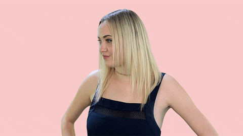 Flirty Wink GIF by Carrie Lane - Find & Share on GIPHY