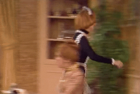 Over It Head Through A Wall Gif