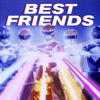 Best Friends Bff GIF by Power Rangers