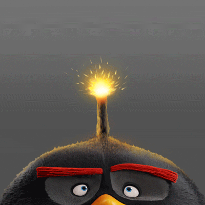 happy new year boom GIF by Angry Birds