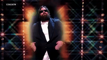 das supertalent wink GIF by The Human Tackboard