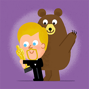 Leonardo Dicaprio Oscars GIF by Bernstein-Rein