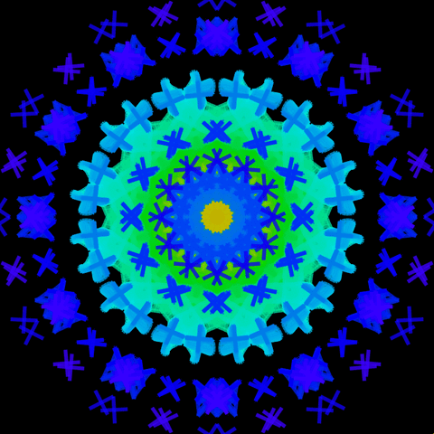 yapwilli color mandala darkmandala yapmandala GIF