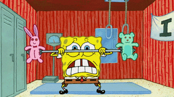 Training Exercise GIF by SpongeBob SquarePants