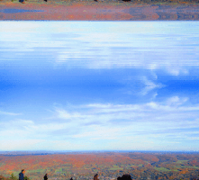 johnfogarty psychedelic blue photography sky GIF