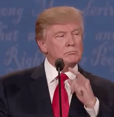 Tickling Donald Trump GIF