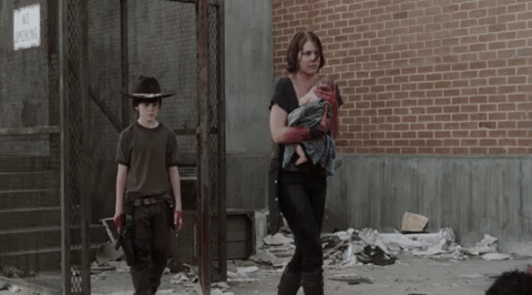 season 3 the walking dead twd walking dead maggie GIF